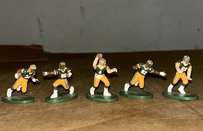 Juego de figuras de acción de fútbol americano de la NFL Green Bay Packers All Star MVPs Brett Favre 1997 Foto 1 de 4