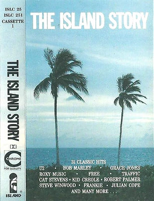 Various ‎The Island Story CASSETTE ONE ONLY ALBUM U2 ROXY TULL FREE TRAFFIC 15tr - Image 1 of 4