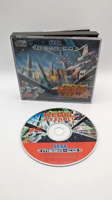 Star Wars Rebel Assault - OVP - Sega Mega-CD - Bild 1 von 4
