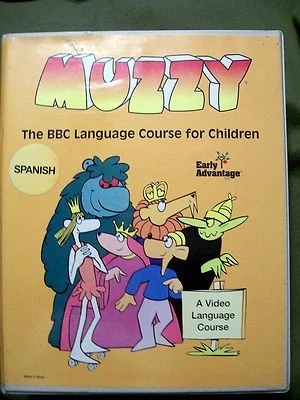 Muzzy The BBC Language Course Spanish for Children (5 VHS, 2 Cass., Script Book) - Image 1 of 4