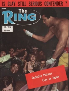 El anillo Cassius arcilla Muhammad Ali julio 1972 050918DBX - Imagen 1 de 1