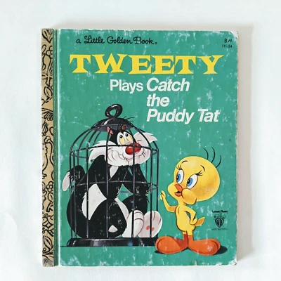 1975 Book Tweety Plays Catch the Puddy Tat - Image 1 of 4