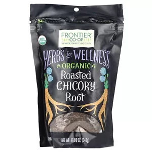 Organic Roasted Chicory Root, 11.99 oz (340 g) - Picture 1 of 2