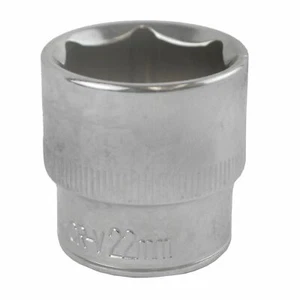 Toma métrica superficial de accionamiento de 22 mm 3/8" hexagonal única / 6 lados Bergen - Imagen 1 de 3