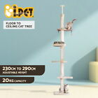I.pet Cat Tree 290cm Tower Scratching Cats Post Scratcher Floor To Ceiling Bed