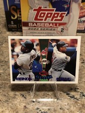 1995 Topps Traded & Rookies Mid All-Star Barry Bonds Albert Belle #161 Giants