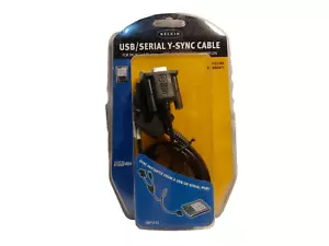 USB/Serial y-Sync Cable F8P3101 Belkin Palm m125 m130 m500 i705 Handheld NOS - Picture 1 of 10