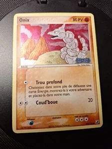 carte pokemon Onix 65/115 Holo Ex Forces Cachées - Picture 1 of 10