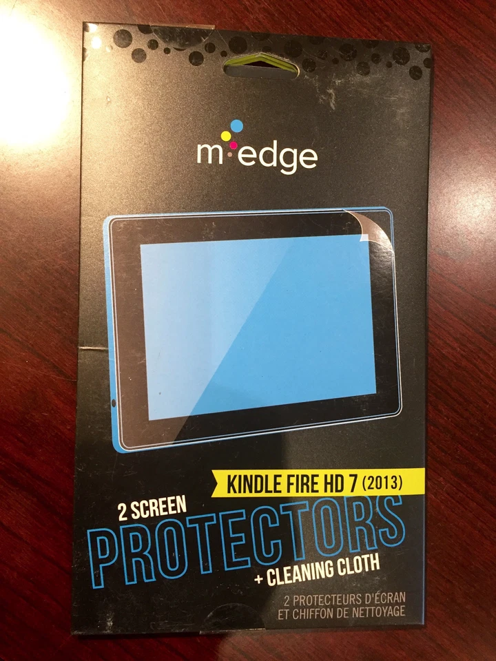 NEW M-Edge Screen Protectors For Kindle Fire HD 7 , Pack Of 2 - Image 1 of 2