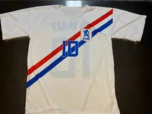 White Netherlands VanDer Vaart Vintage Soccer Jersey L - Picture 1 of 2