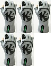 Lot of 5 Kast Extreme Fishing Gear Inferno Sun Gloves Size Medium Grey NWT in OP