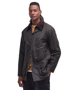 Barbour Classic Beaufort Wax Jacket Navy Size 40 Herren Nv316 - Bild 1 von 6