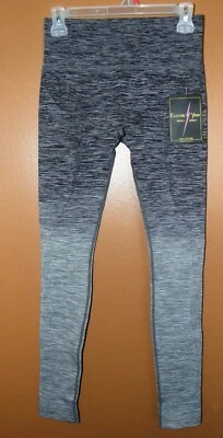 Womens Electric Yoga Michele Bohbot LIVE ELECTRIC Faded Grey Leggings XL - NWT - Image 1 of 4