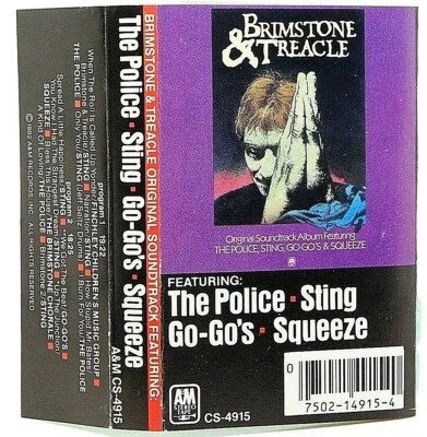 Cassette Brimstone & Treacle Original Soundtrack 1982 A&M Records The Police  - Image 1 of 2