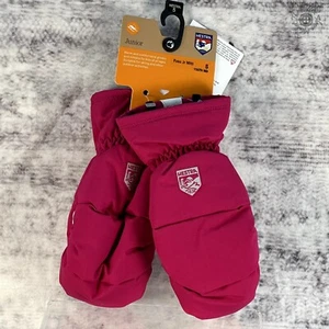 NWT - Hestra Foss Jr Mitt CZone - Fuschia - Waterproof - Primaloft - Jr. Size 5 - Picture 1 of 8