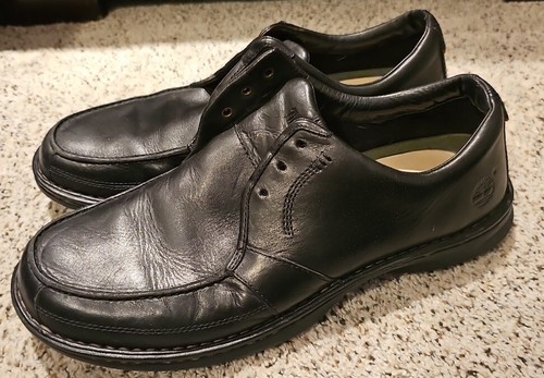 Timberland 68591 Scarpe in Pelle Uomo TG 11 5 Nero Smart Comfort System