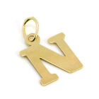 Lightweight 9ct Gold Initial Letter Charms Pendants