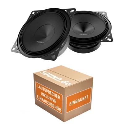 Audison Lautsprecher für Mercedes 190 W201 Armaturenbrett PKW Boxen Einbausatz  - Bild 1 von 3