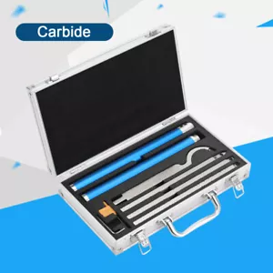 Drechseleisen Set Drehmaschine Drehen Tool Drehmeißel Werkzeug mit Schutzkoffer - Bild 1 von 12