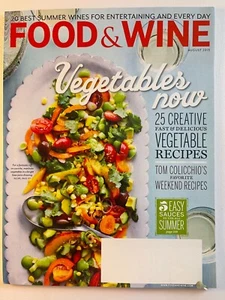 Food & Wine AUGUST 2013 Vegetables-25 Creative Fast & Delicious Recipes - Picture 1 of 1
