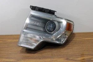 2013 2014 FORD F150 LH DRIVER SIDE XENON HID CHROME HEADLIGHT OEM🌹🌹 - Picture 1 of 23
