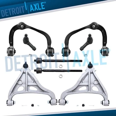 Brazos de control inferiores superiores delanteros + Tierods para 2005 2006-2008 Mark LT F-150 4x4 Foto 1 de 4