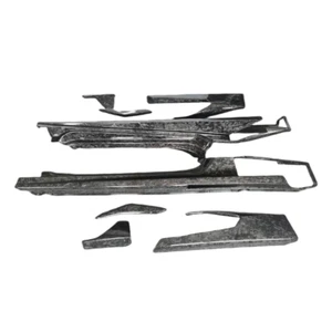 Forged carbon fiber Side skirt Body Kit For Lamborghini Huracan LP610-4 LP580 - Picture 1 of 6
