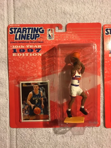 (#3)1997 Jason Kidd Starting Lineup . Cards and Packages,Figures all NM+ Cover