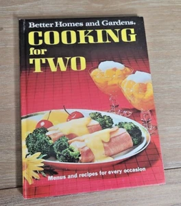 Vintage Better Homes and Gardens Cooking for Two Cookbook 1968 HC 1st Edition - Imagen 1 de 9