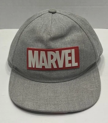 Marvel Avengers Super Heroes Hat Cap One Size Icons On Underside Of Brim READ - Image 1 of 4