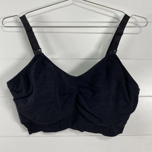Reggiseno da allattamento Kindred Bravely donna grande busty nero senza fili imbottito maternità - Foto 1 di 10