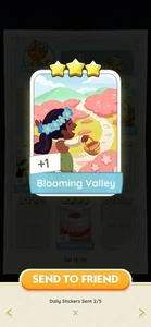 (Set 13 #4) Blooming Valley 3⭐ Sticker - Escape Summer Album - Bild 1 von 1