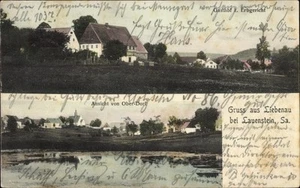 Ak Liebenau Altenberg im Erzgebirge, Gasthof zum Erbgericht, Oberdorf - 4077234 - Bild 1 von 2