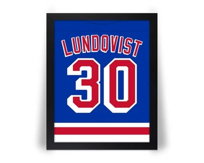 Foto comparable de HENRIK LUNDQVIST New York Rangers 8x10 11x14 16x20 JZ Foto 1 de 4