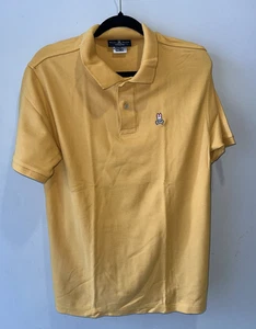 PSYCHO BUNNY GELBES KURZARMSHIRT IM POLOSTIL Gr. 6 (L) - Bild 1 von 5