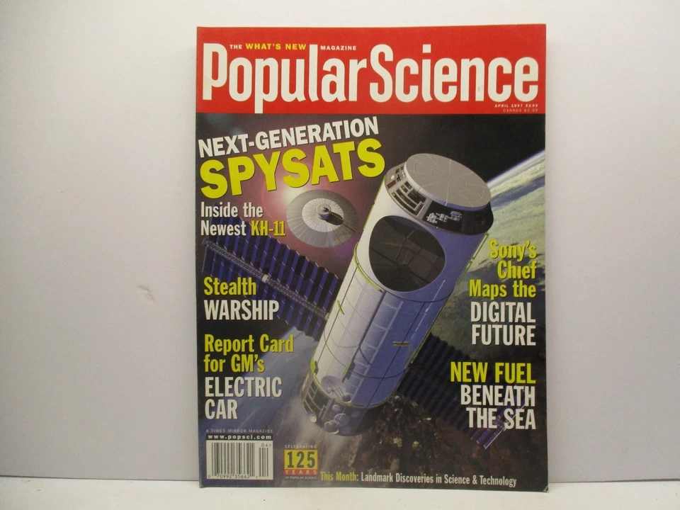 Apr 1997  Popular Science Magazine Vintage Home Office Ozone Technology Computer - Image 1 of 1