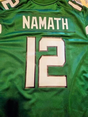 NIKE - JOE NAMATH - CAMISETA RÉPLICA NEW YORK JETS Foto 1 de 4