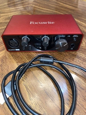 Focusrite Scarlett Solo 3rd Gen 2 Channel USB Audio Interface With USB Cord - Image 1 of 4