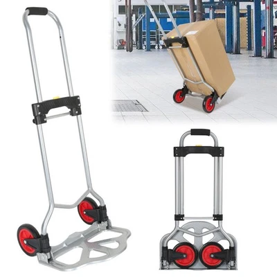 MARKENLOS Sackkarre Stapelkarre 60kg Faltbar Transportkarre Transportwagen Stahl Karre