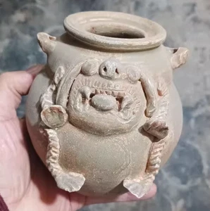 Tarro de porcelana horno Changsha pintura a mano arte coleccionable fino - Imagen 1 de 5