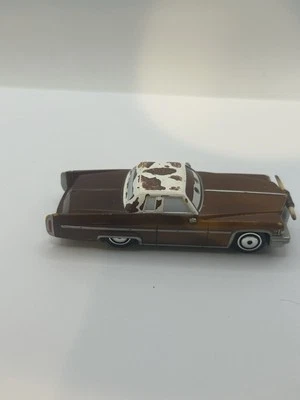 Disney Pixar Cars Tex Dinoco 1:55 Plastic  Toys Car Coupe De Ville Cadillac - Image 1 of 4