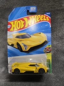 Hot Wheels 2025 Mainline HW Exotics Cadillac Project GTP Hypercar Yellow #99 40 - Picture 1 of 7
