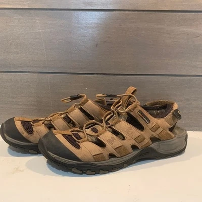Sandalias Merrell Para Hombres Saugatuck Canguro Marrón Talla 11 Aire Libre Senderismo Camping Foto 1 de 4