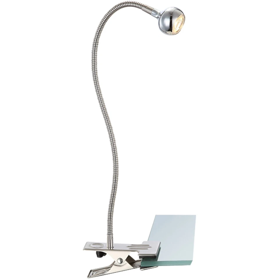 Globo 24109K LED Schreibtischlampe Flex Nachttischlampe Klemmleuchte 61848243