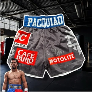 Signed Manny PACQUAIO Boxing Trunks - Picture 1 of 1