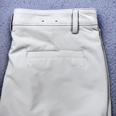Under Armour Pants Mens 36x30 Tan Golf Performance Stretch Flat Front Chino - Image 1 of 4
