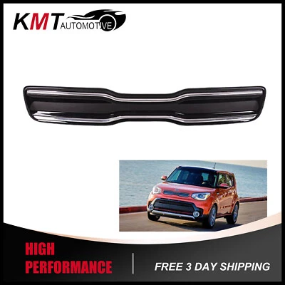 Carcasa e inserto de rejilla delantera con repuesto de moldura cromada para Kia Soul 2017-2019  Foto 1 de 2
