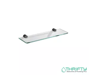 PLD Oasis Glass Shelf Gunmetal Grey OAGMGS - Picture 1 of 2