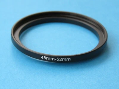 48mm to 52mm Step Up Step-Up Ring Camera Lens Filter Adapter Ring 48mm-52mm - Image 1 of 2
