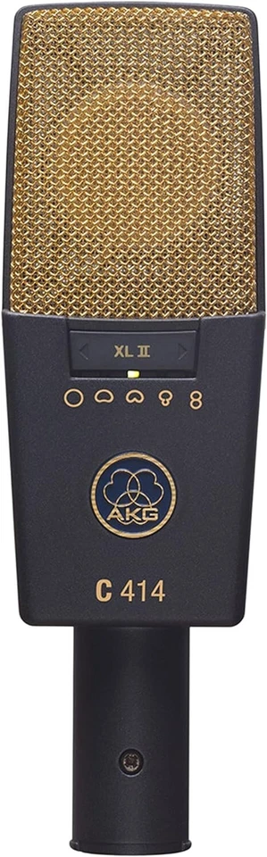 AKG C414 XLII XL2 Studio Recording Condenser Microphone JP NEW - Image 1 of 1